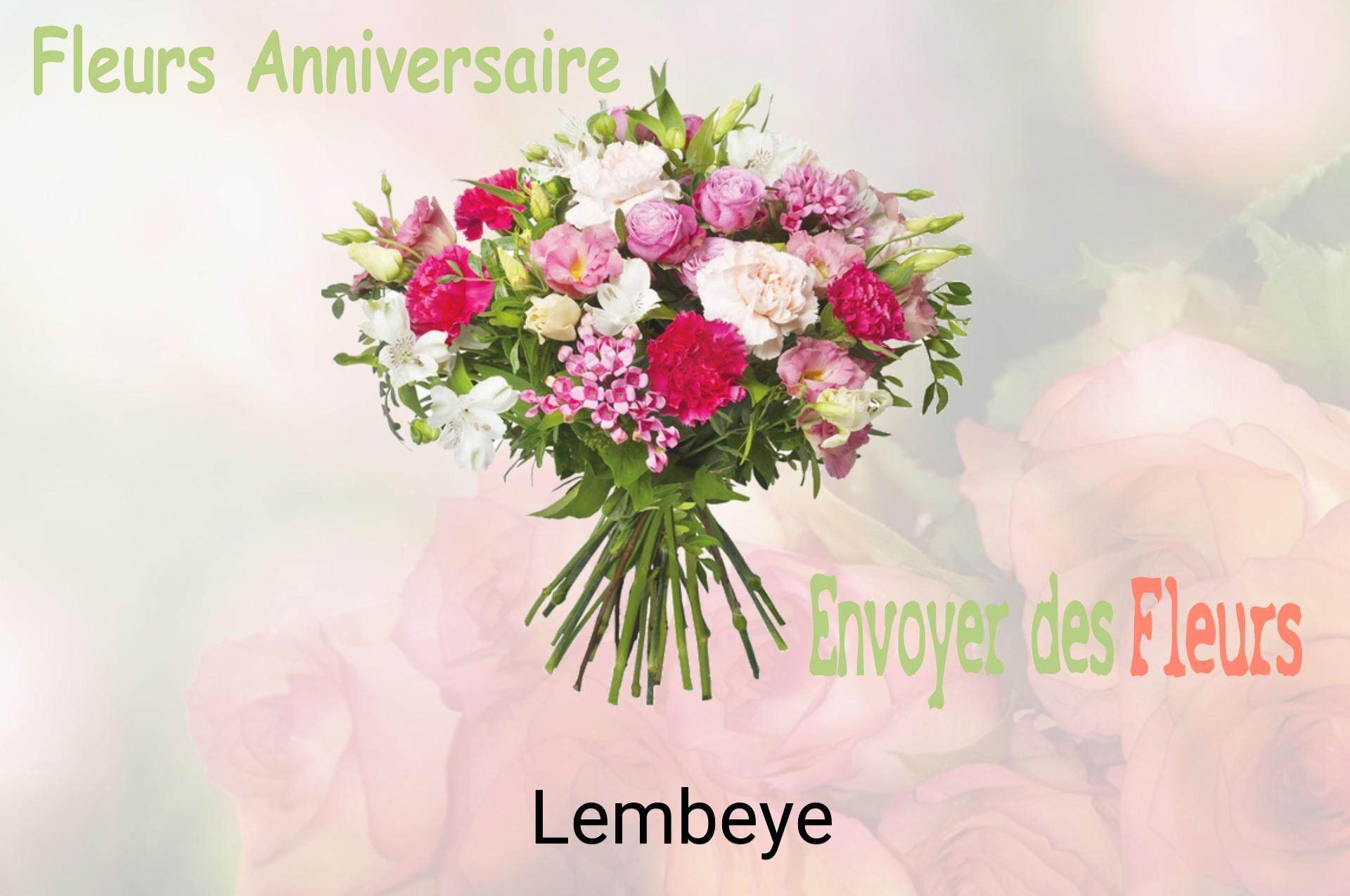 Bouquet de fleurs d’anniversaire livré à Lembeye
